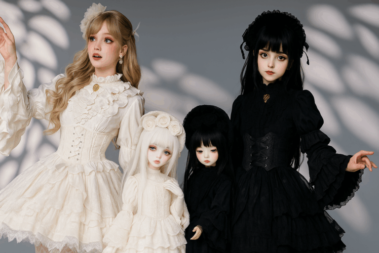 Gothic Lolita is a Japanese fashion category