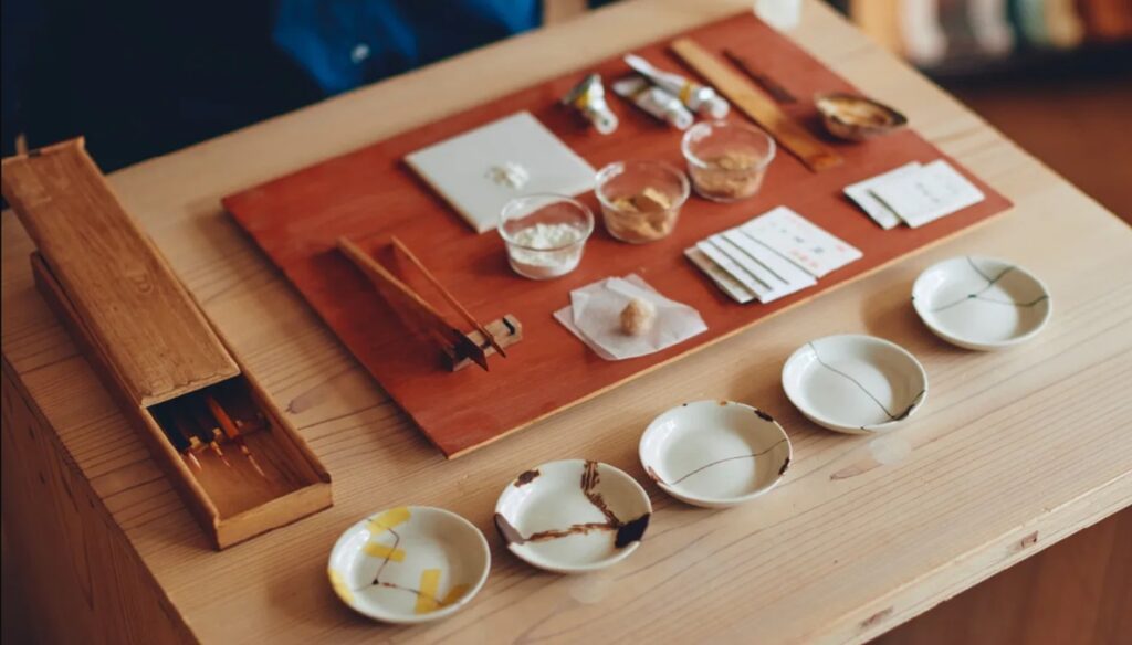 Tools used in Kintsugi