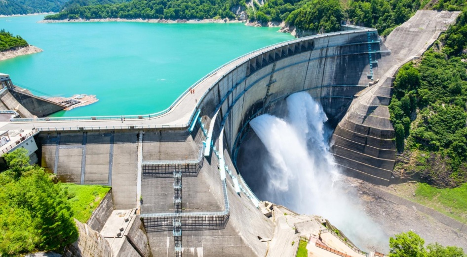 Kurobe Dam, the tallest dam in Japan