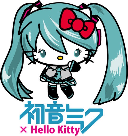 Hatsune Miku and Hello Kitty collaboration