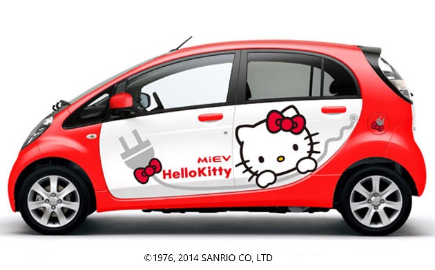 Mitsubishi Motors and Hello Kitty collaboration