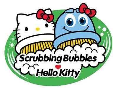 Scramming Bubbles and Hello Kitty collaboration