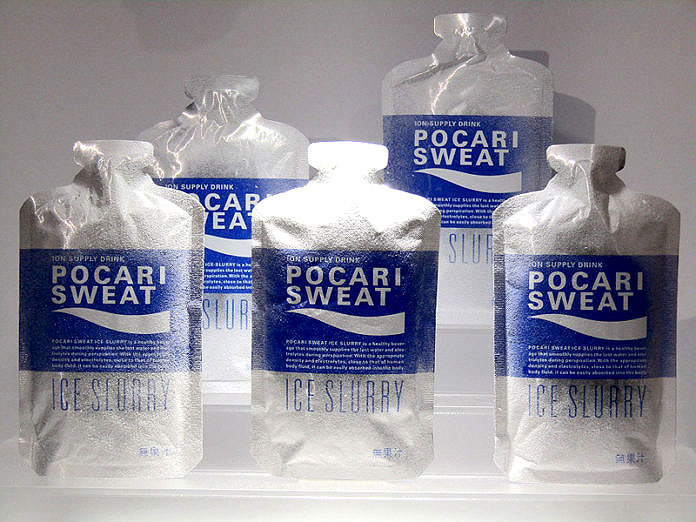 Freeze and drink Pocari Sweat Ice Slurry