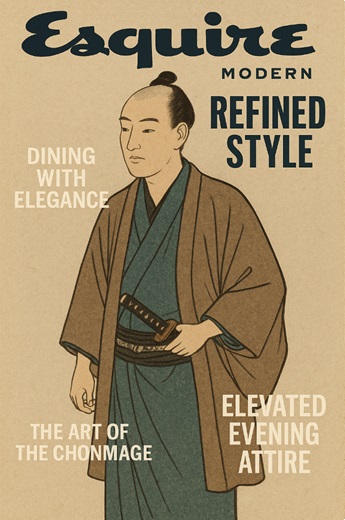 A modern-day Esquire-style parody