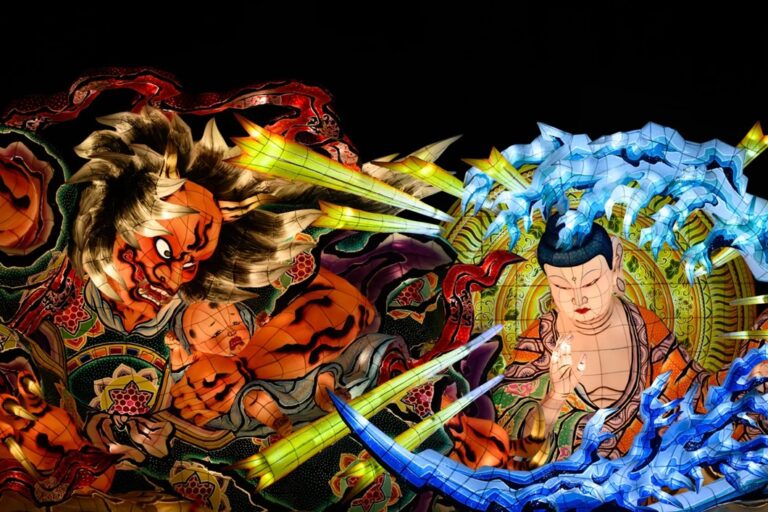 2024 Nebuta Grand Prize "Kishimojin" by Asako Kitamura Photo: sakucameblog