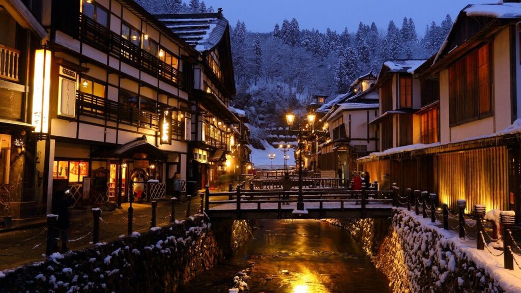 The atmosphere changes with the seasons