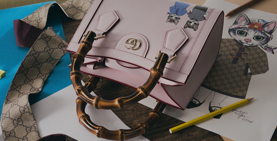 The latest collaboration with popular illustrator Yuko Higuchi: Japan-exclusive items ©gucci