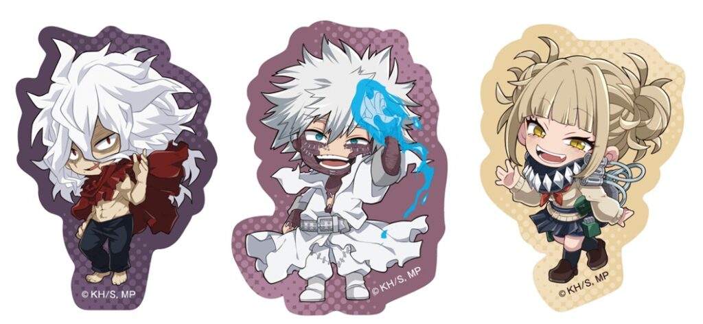 My Hero Academia collaboration stickers