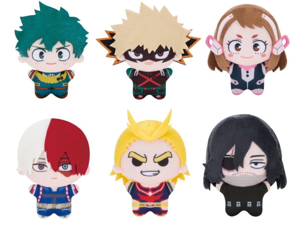 My Hero Academia collaboration Chibi stuffed