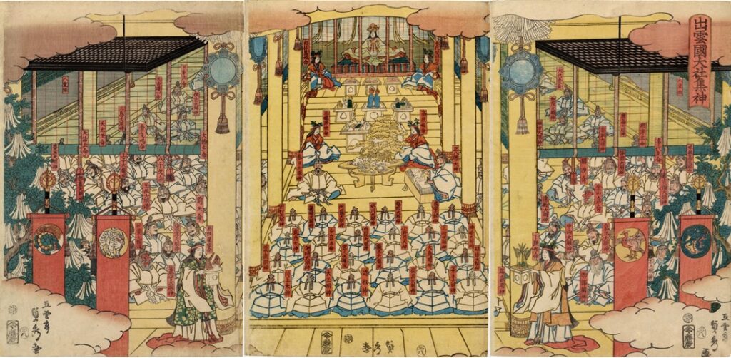 出雲大社/Gountei Sadahide
Source: Kanda Myojin Shrine
