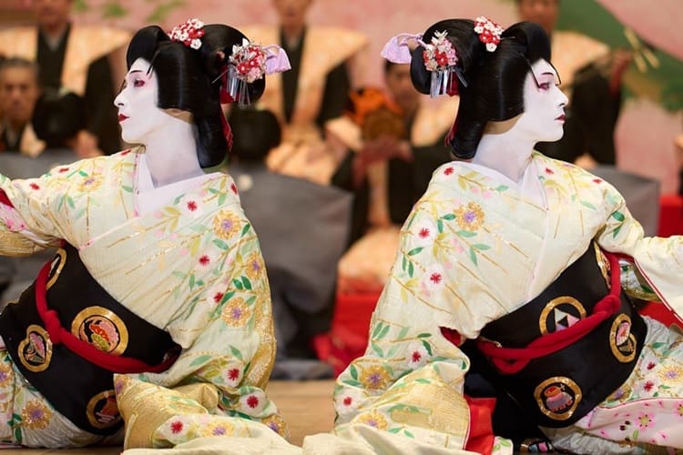 A scene from film Kokuhō (National Treasure) Photo: film Kokuhō (National Treasure)official website