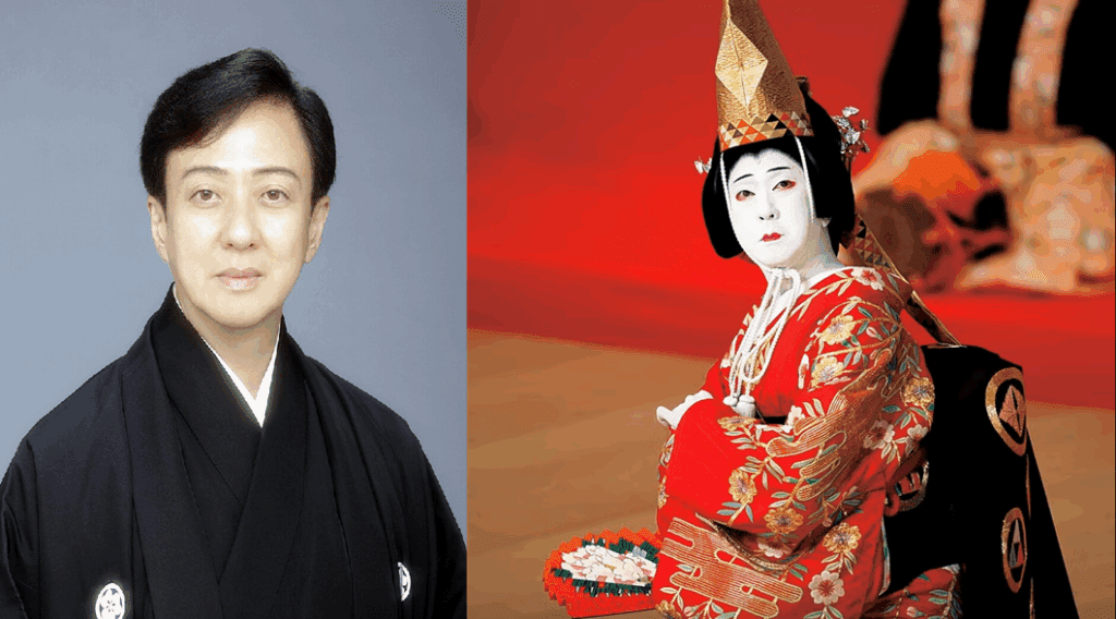 Onnagata (female role) Bandō Tamasaburo